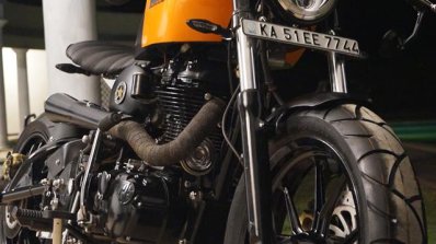 Royal Enfield Thunderbird 500 Thundercat front three quarter