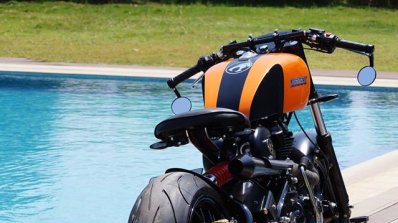 Royal Enfield Thunderbird 500 Thundercat rear three quarter