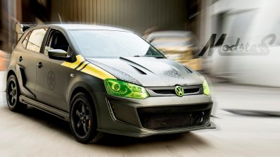 VW Polo F-86 SABRE by Modsters Automotive front quarter