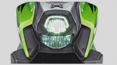 Yamaha X-Ride 125 green headlamp