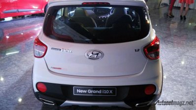 2017 Hyundai Grand i10X (facelift) rear