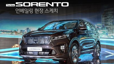 2018 Kia Sorento (facelift) front three quarters left side