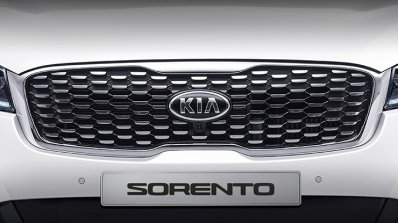 2018 Kia Sorento (facelift) grille