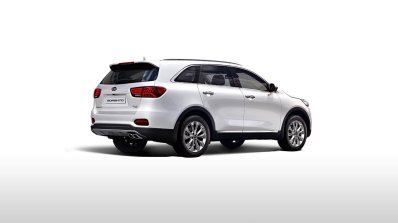 2018 Kia Sorento (facelift) rear three quarters