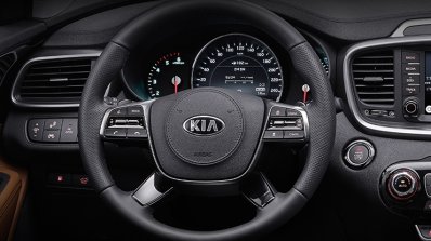 2018 Kia Sorento (facelift) steering wheel