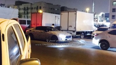 2018 Mercedes CLS front three quarters spy shot