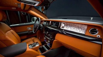 2018 Rolls-Royce Phantom dashboard