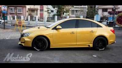 Chevrolet Cruze Project 'Yellow Transformer' side