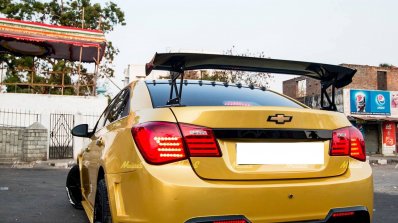 Chevrolet Cruze Project 'Yellow Transformer' wing
