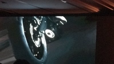 Honda CB150F (production Honda 150SS Racer) rear wheel