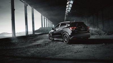 Honda HR-V Black Edition rear three quarters
