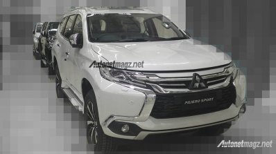 Indonesian-spec Mitsubishi Pajero Sport front three quarters