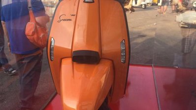 Lambretta V Special orange front