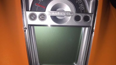 Lambretta V Special orange instrumentation