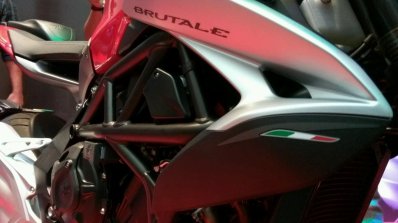 MV Agusta Brutale 800 India launch engine side