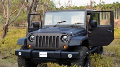Mahindra Thar to Jeep Wrangler Conversion by Jeep Studio Front