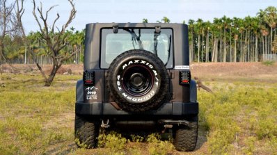 Mahindra Thar to Jeep Wrangler Conversion by Jeep Studio Rear View