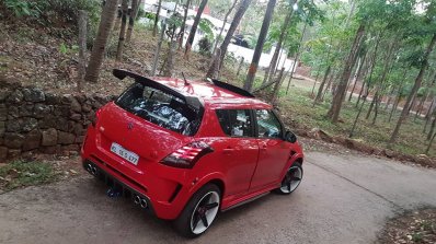 Maruti Swift modded Nissan GT-R top