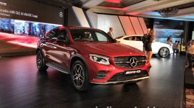 Mercedes-AMG GLC 43 4MATIC Coupe front three quarters