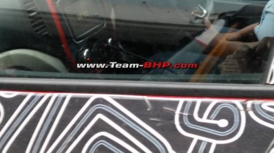 Renault Captur (Renault Kaptur) interior spy shot Vellore