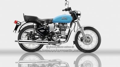 Royal Enfield Bullet ES 350 Redditch Edition IAB Rendering