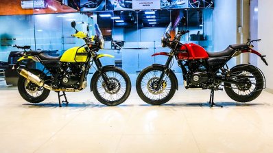 Royal Enfield Himalayan candy colours cover