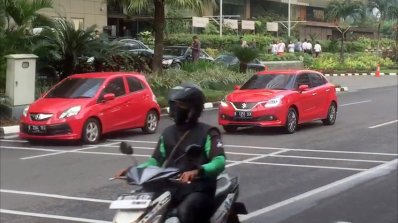 Suzuki Baleno Spotted in Indonesia Front Three Quarters