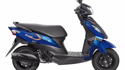 Suzuki Let's dual tone blue side