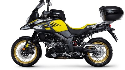 Suzuki V-Strom 1000 XT India Launch Accessories Side View
