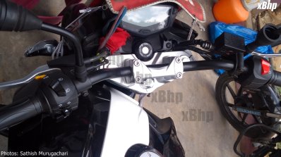 TVS Apache RTR 160 facelift instrumentation
