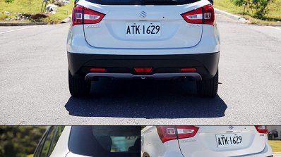 Taiwanese-spec 2017 Suzuki SX4 (2017 Maruti S-Cross) rear