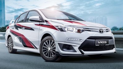 Toyota Vios Racing Edition front three quarters right side