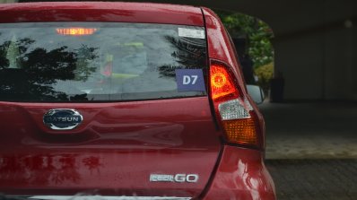Datsun redi-GO 1.0 Review rear close up