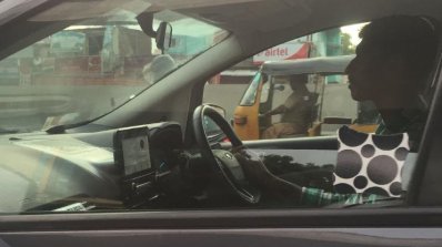 2017 Ford EcoSport facelift spied interior