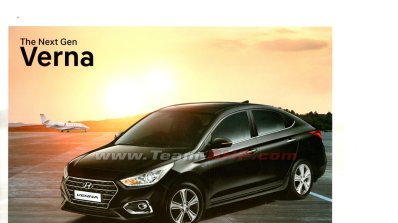 2017 Hyundai Verna brochure leaked page 1