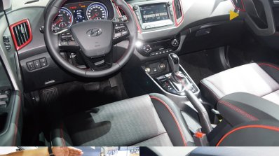 2017 Hyundai ix25 (2017 Hyundai Creta) dashboard at 2017 Chengdu Motor Show
