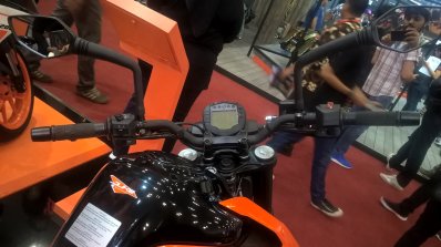 2017 KTM 250 Duke handlebars at GIIAS 2017