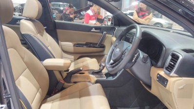 2017 Kia Sportage interior at GIIAS 2017