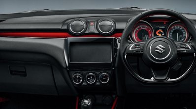 2017 Suzuki Swift Sport dashboard