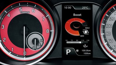 2017 Suzuki Swift Sport instrument panel