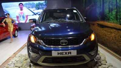 2017 Tata Hexa at Nepal Auto Show front