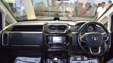 2017 Tata Hexa at Nepal Auto Show interior
