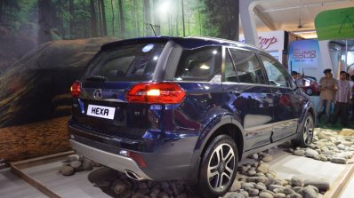 2017 Tata Hexa at Nepal Auto Show rear right quarter