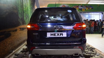2017 Tata Hexa at Nepal Auto Show rear