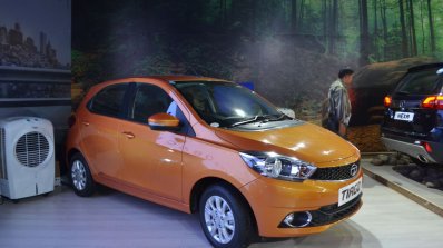 2017 Tata Tiago front right quarter - Nepal Live