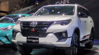 2017 Toyota Fortuner TRD Sportivo bumper at the 2017 GIIAS Live