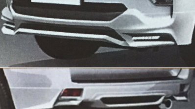 2018 Toyota Land Cruiser Prado (facelift) TRD accessories leaked image