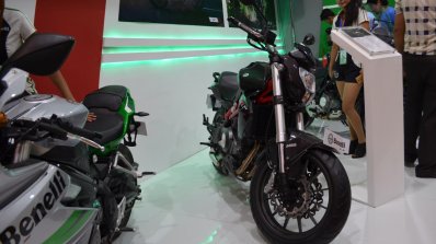 Benelli TNT 300 at Nepal Auto Show front