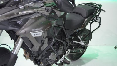 Benelli TRK 502 at Nepal Auto Show tank extension