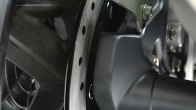 Benelli Zafferano 250 rear brake